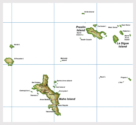 Inner Island map